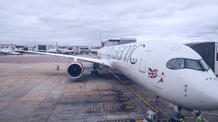 Review: Virgin Atlantic in an A350 in economy from London to New York - The  Points Guy